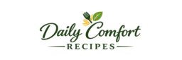 logo de recettes réconfortantes quotidiennes